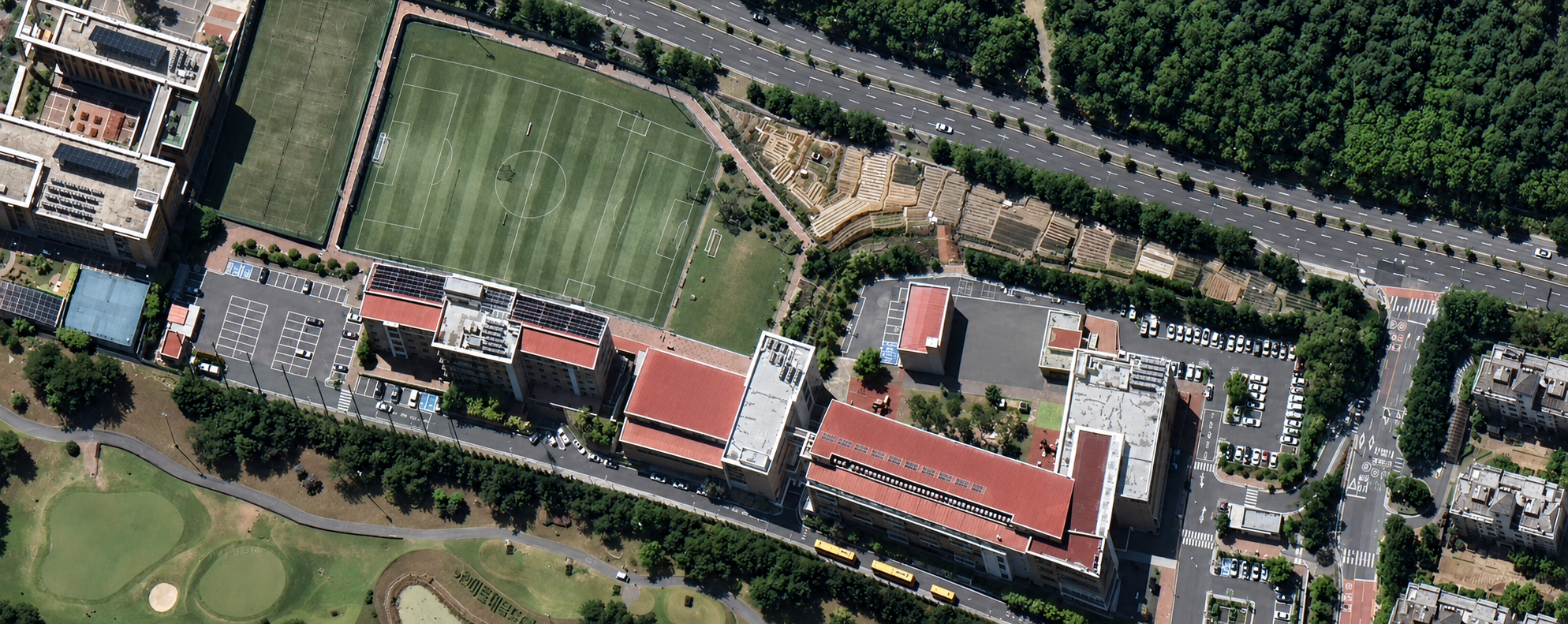 学校卫星战略地图